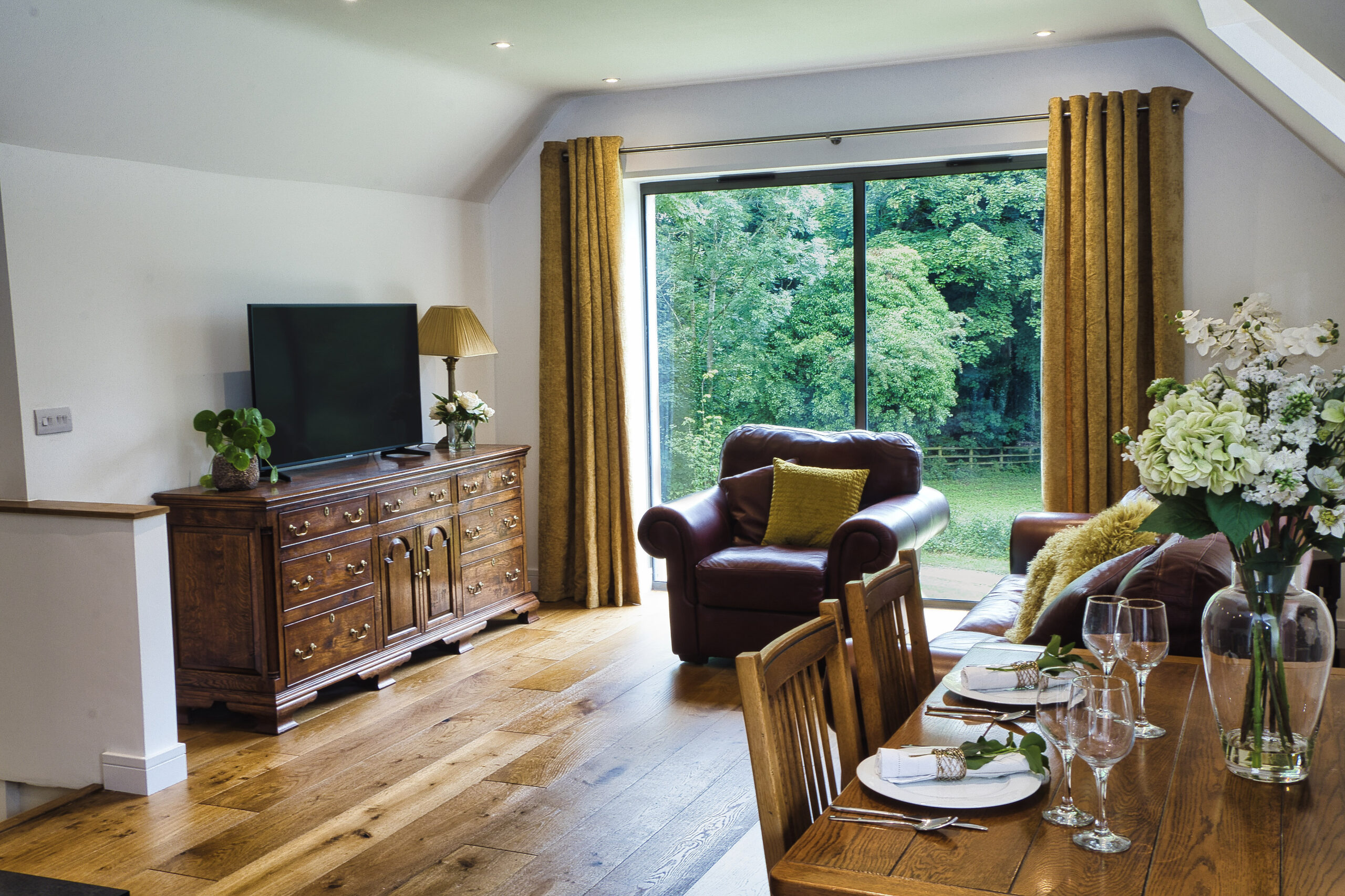 A slower stay at The Loft: four-poster mornings and woodland views